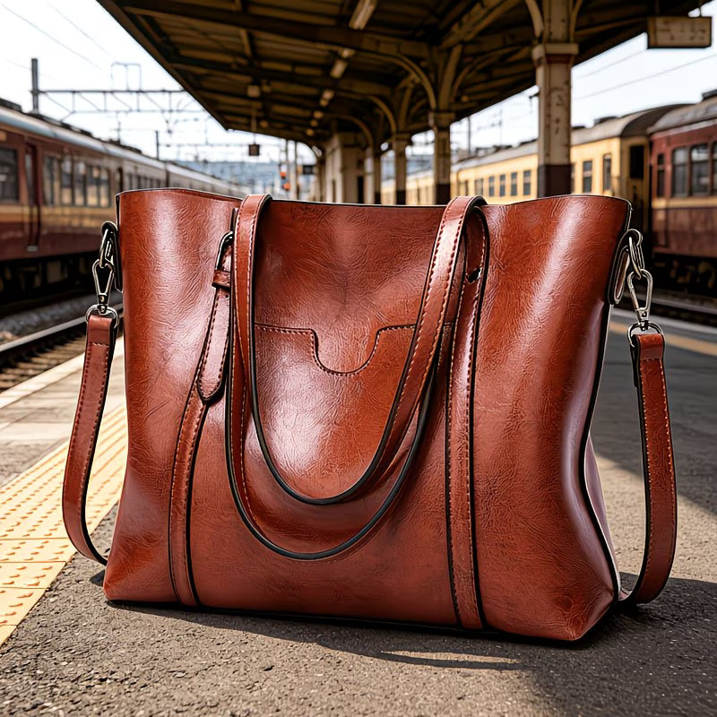 Aurelle - Bolsa Tote em Couro com Elegância Atemporal