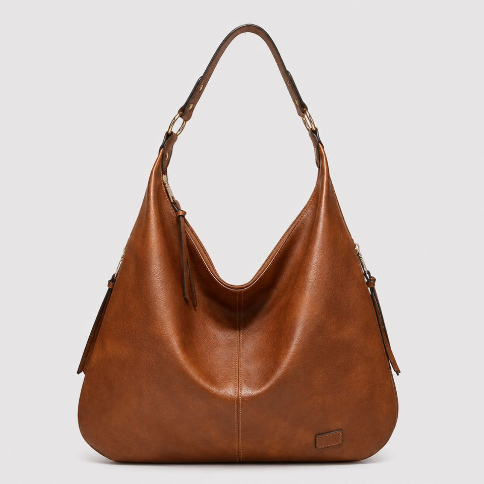 Lunelle - Bolsa Hobo em Couro Premium Casual Chic