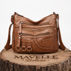 Évora - Bolsa Crossbody em Couro Com Charme Artesanal