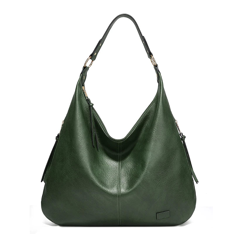 Lunelle - Bolsa Hobo em Couro Premium Casual Chic