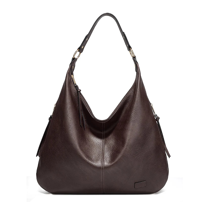 Lunelle - Bolsa Hobo em Couro Premium Casual Chic