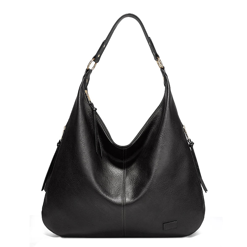 Lunelle - Bolsa Hobo em Couro Premium Casual Chic