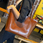 Helena - Bolsa Tote em Couro com Elegância Atemporal