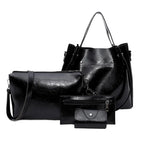 Antonella - Kit Elegante de Bolsas em Couro para Todas as Ocasiões Com 4 Peças