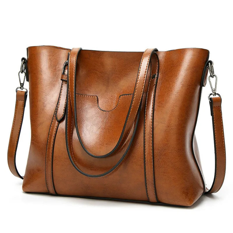 Aurelle - Bolsa Tote em Couro com Elegância Atemporal