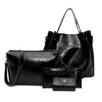 Antonella - Kit Elegante de Bolsas em Couro para Todas as Ocasiões Com 4 Peças