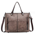 Siena - Bolsa Tote em Couro com Estilo Clássico Urbano
