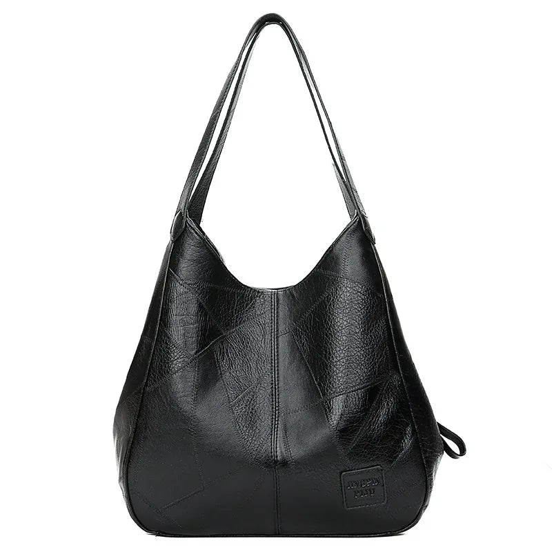 Aurora - Bolsa Hobo Premium em Couro Vintage Sofisticado