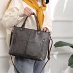 Siena - Bolsa Tote em Couro com Estilo Clássico Urbano
