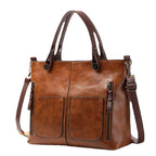 Siena - Bolsa Tote em Couro com Estilo Clássico Urbano