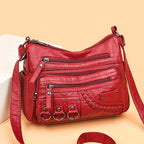 Évora - Bolsa Crossbody em Couro Com Charme Artesanal