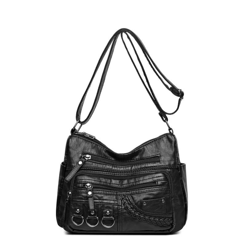 Évora - Bolsa Crossbody em Couro Com Charme Artesanal
