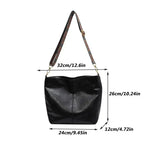 Ayra — Bolsa em Couro Com Alça Boho Chic