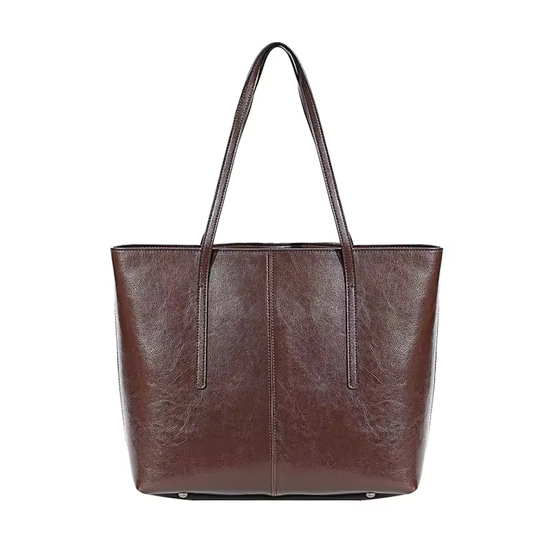 Helena - Bolsa Tote em Couro com Elegância Atemporal