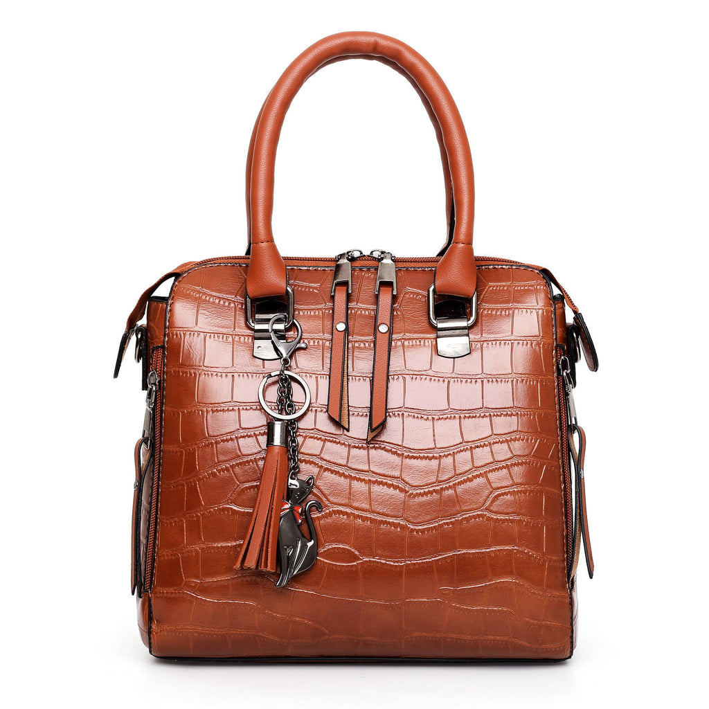 Valentina - Kit Elegante de Bolsas em Couro para Todas as Ocasiões Com 4 Peças