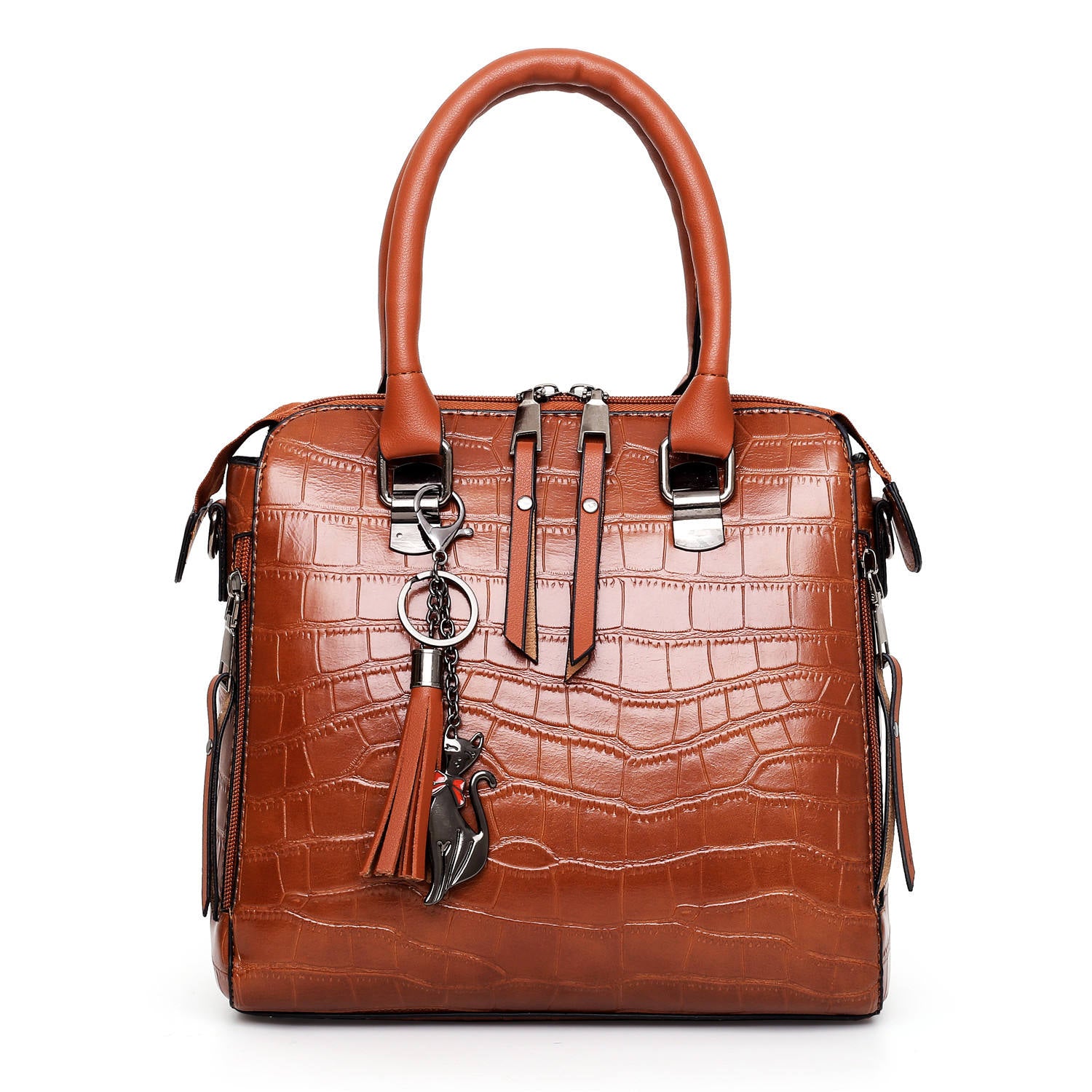 Valentina - Kit Elegante de Bolsas em Couro para Todas as Ocasiões Com 4 Peças