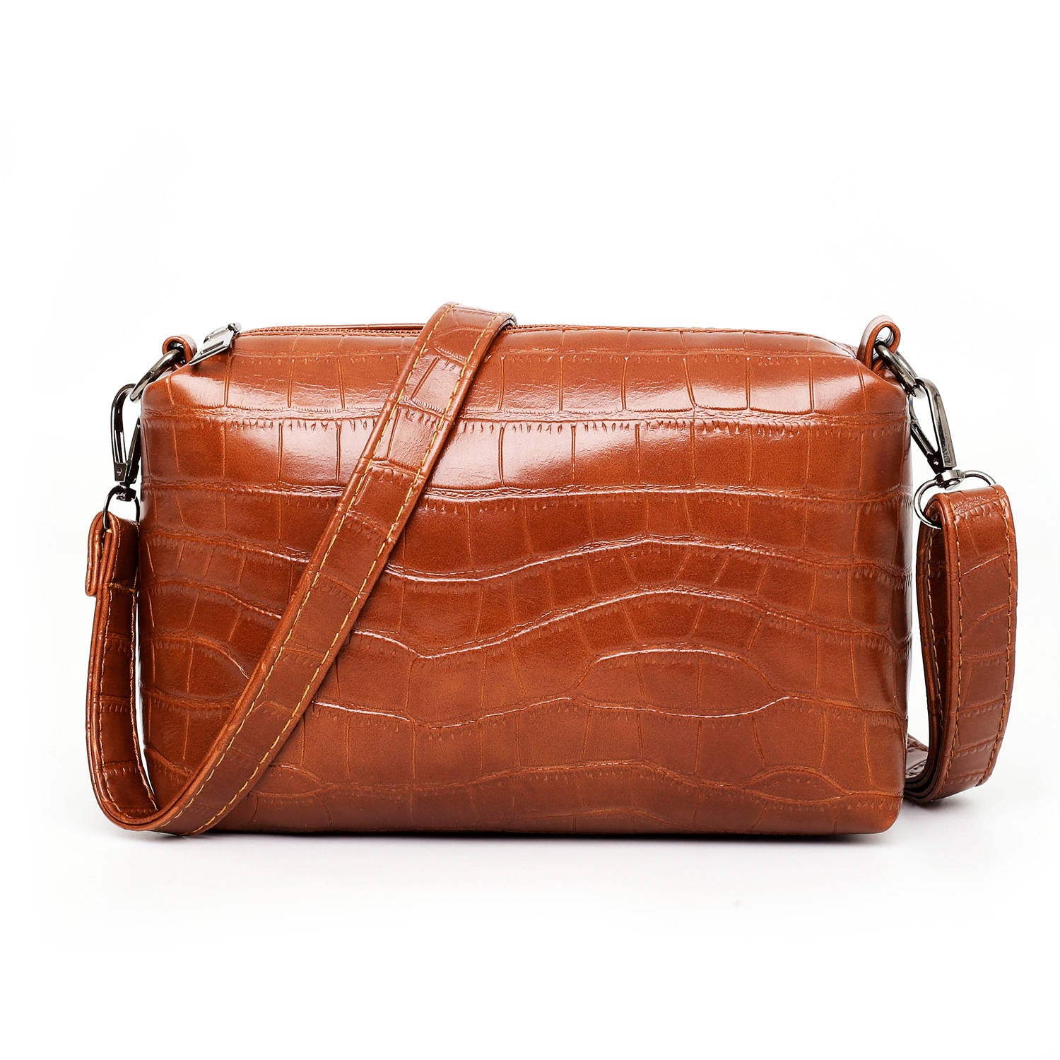 Valentina - Kit Elegante de Bolsas em Couro para Todas as Ocasiões Com 4 Peças