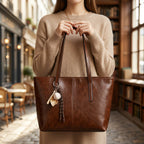 Helena - Bolsa Tote em Couro com Elegância Atemporal